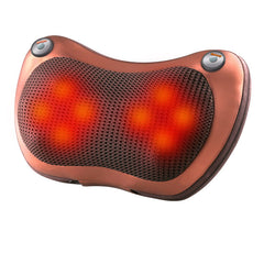 Relaxation Massage Pillow Vibrator Electric Neck Shoulder Back Heating Kneading Infrared therapy head Massage Pillow
