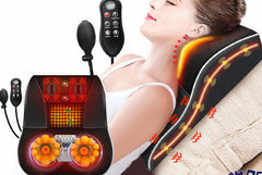 Electric Head  Neck Cervical  Body Massager  Back Pillow  with Heating